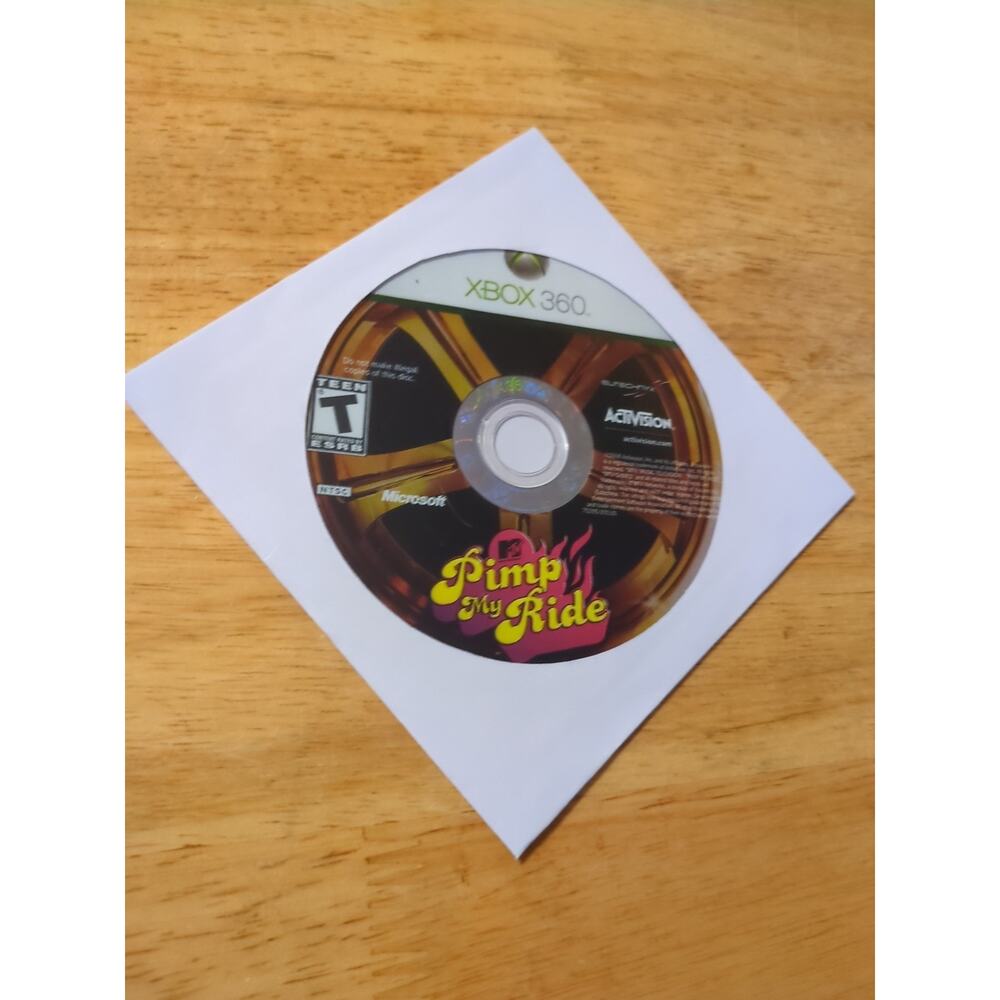 Pimp My Ride (Xbox 360, 2006) Disc Only